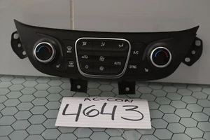 2018 - 2019 Chevrolet Equinox AC and Heater Control Used Stock #4643-AC - Picture 1 of 7