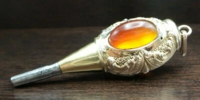 Antique 19th Century Gold Plate & Carnelian Pocket Watch Winding Key Fob - Image 1 of 4