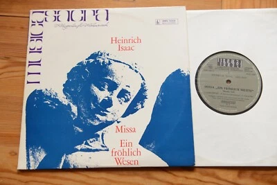 HEINRICH ISAAC Missa "Ein fröhliches Wesen" Collegium Cantorum 10'' EP Schwann - Bild 1 von 4