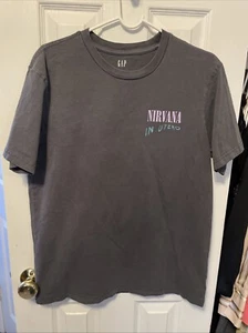 Camisa Nirvana In Utero Gap gris para hombre talla pequeña - Imagen 1 de 2