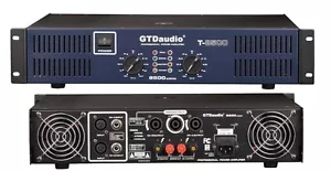 Amplificatore di potenza professionale 2 canali 8500 watt AMP stereo GTD-Audio T-8500 - Foto 1 di 2