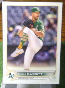 2022 Topps Baseball Card of Chris Bassitt #456 (NM) Free Returns