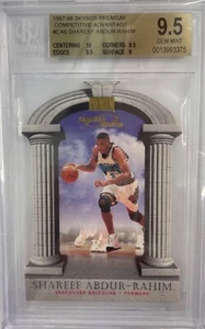 1997-98 SkyBox Premium #CA6 Competitive Advantage Shareef Abdur-Rahim bgs 9.5 - Bild 1 von 2