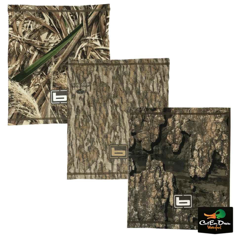 NEW BANDED ULTRA LIGHT NECK GAITER - NECK WRAP - B1080007 - MOISTURE WICKING - Image 1 of 1