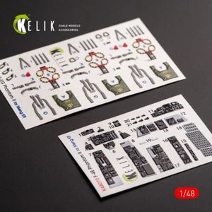 F-4E "Phantom II" Interior 3D Decals for Meng model kit KeliK K48070 Scale 1:48 - Bild 1 von 9