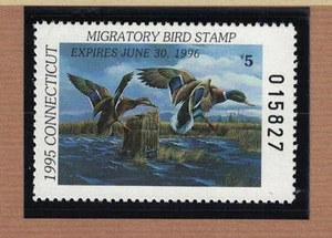 CT3 - Connecticut State Duck Stamp. Single. MNH. OG. - Picture 1 of 1