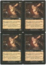 MTG Priest of Gix x4 Urza's Saga LP