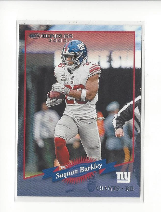 2020 Donruss Football '00 Donruss Retro Insert Singles - You Choose - Image 1 of 1