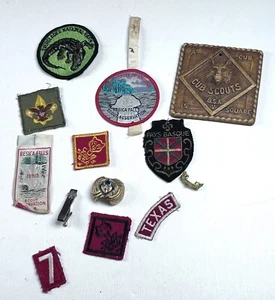 Lote de parches + efímeros vintage Boy Scout - Imagen 1 de 7
