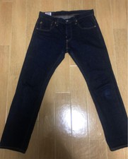ONI DENIM Jeans ONI-672LWZR Japan Denim Straight 12.5oz Indigo W29 Pre-owned