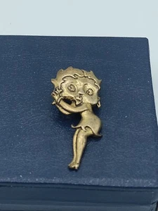 Betty Boop spilla tono oro vintage - Foto 1 di 5