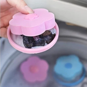 Washing Machine Hair Filter Cleaning Mesh Bag Floating Wool Hair Remover Catcher - Picture 1 of 13