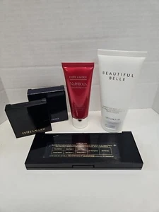 NEW 4 Estee Lauder Pure Color Eyeshadow Blush Palette Cleansing Foam Body Lotion - Picture 1 of 14