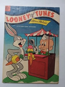 Dell Comics LOONEY TUNES #144 Oktober 1953 George Kell Boston Red Sox Rückseite - Bild 1 von 2