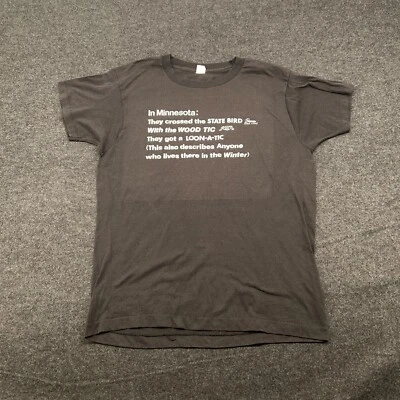 Vtg Screen stars T shirt 41" Minnesota Mosquitos single stitch - Image 1 of 4