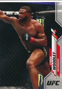 #41 TYRON WOODLEY 2020 Topps UFC - Picture 1 of 1