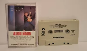 Vintage 1982 Aldo Nova "Self-titled" Cassette Tape - Imagen 1 de 2
