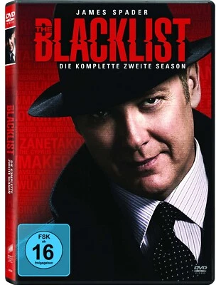 THE BLACKLIST - Die komplette zweite Season * 5 DVD * NEU * OVP mit James Spader - Bild 1 von 4