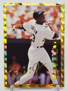 1993-94 Stadium Sports MICHAEL JORDAN Gold Signature Prism Chicago White Sox #69 - Picture 1 of 4