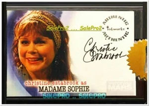 INKWORKS 2005 VERONICA MARS CHRISTINE ESTABROOK as MADAME SOPHIE SEALED AUTOGRAP - Bild 1 von 2
