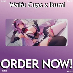 Gamersupps GG Waifu Creator Cup: Ikumi Mouse Pad / Deskmat | IN HAND - Photo 1/3