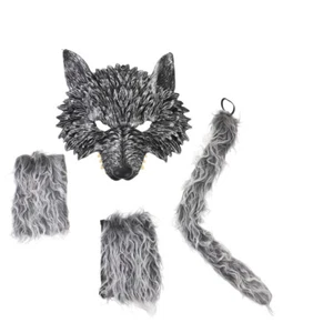 Guanti Performance Animali Cosplay Set Accessorio Costume Decorativo - Foto 1 di 12