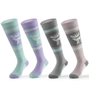 Qunature Children Socks Thickened Comfortable Warm Multi-Colored Cotton Socks - Picture 1 of 12