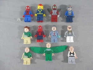 Lego Marvel Daily Bugle SPIDER-MAN BEETLE NOVA VULTURE 76005 Minifigure lot - Picture 1 of 6