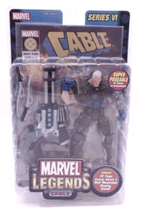 Marvel Legends Series 6 (VI) Cable (Brown Outfit Variant) ©2004 Toy Biz - NEU - Bild 1 von 8