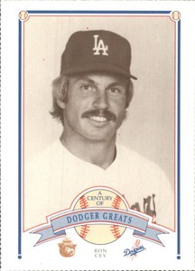 1989 Dodgers Smokey Greats #82 Ron Cey
