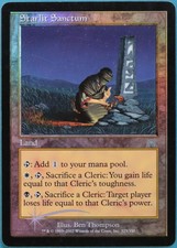 Starlit Sanctum FOIL Onslaught PLD Land Uncommon MTG CARD (ID# 209686) ABUGames