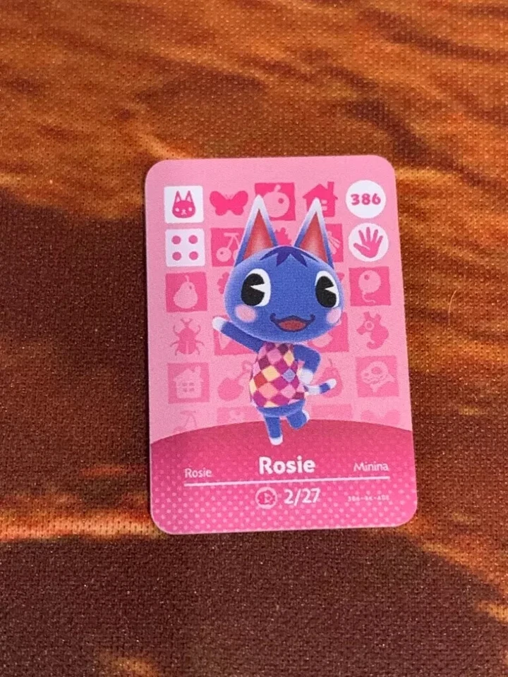 MARKENLOS Animal Crossing New Horizons Rosie Mini Karte