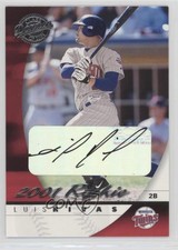2001 Donruss Class Of 2001 Rookie Auto /1875 Luis Rivas #171 Auto