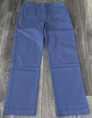 Polo Ralph Lauren Niños Talla 18 Azul con Amarillo Pony Chino Pantalones Informales Foto 1 de 4