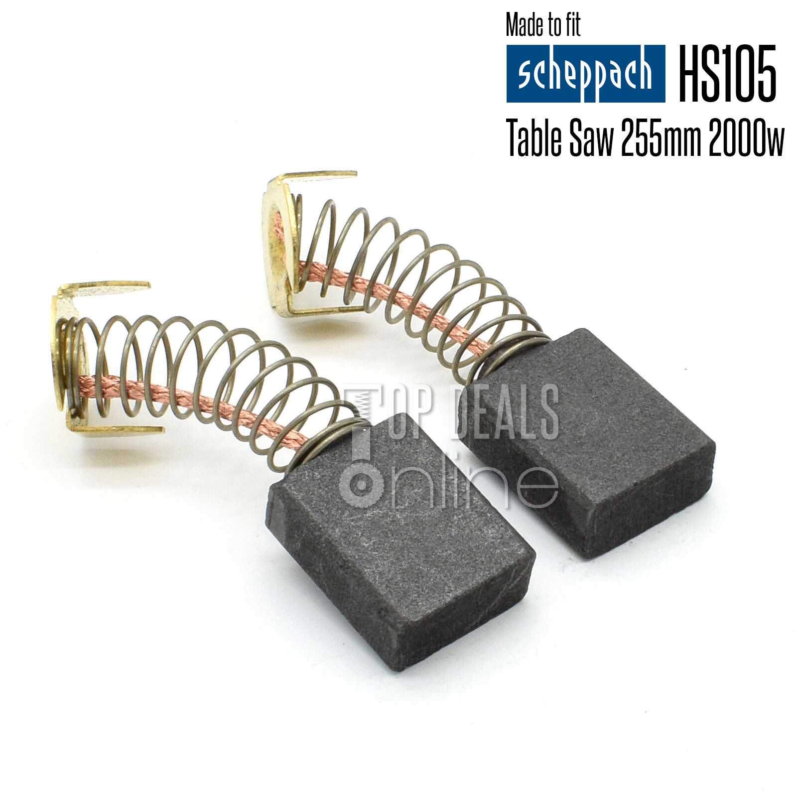 Carbon Brushes for Scheppach HS105 
