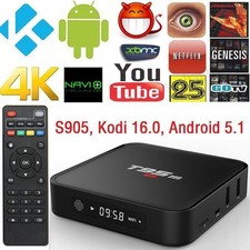 New T95M Smart TV Box Amlogic S905 Quad Core Android 5.1 4K HD 1GB+8GB 2.4GHz