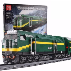 Mould King 12001 World Railway NJ2 Diesel Locomotive Remote Control Building Toy - Picture 1 of 6