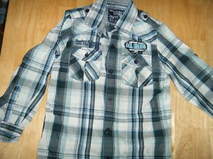 MATALAN - BOY BLUE SHIRT - AGE 6 - 7 - Picture 1 of 1