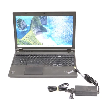 Lenovo ThinkPad T540p 15.6" i5-4210M 2.60GHz 8GB Ram 500GB SSD Laptop READ! - Image 1 of 4