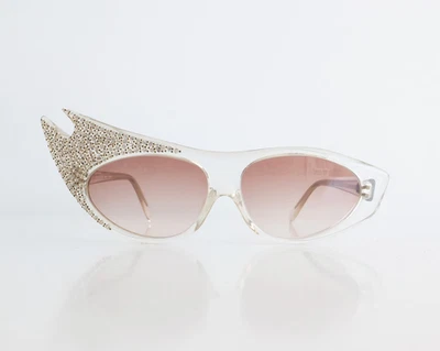 Gafas de sol raras nuevas de colección 8Os GERARD LEVET St Trop pedrería hechas en Francia Foto 1 de 4