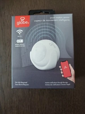 GLOBE Wi-Fi Smart Motion Detector, No Hub Required, Battery Operated - Image 1 of 4