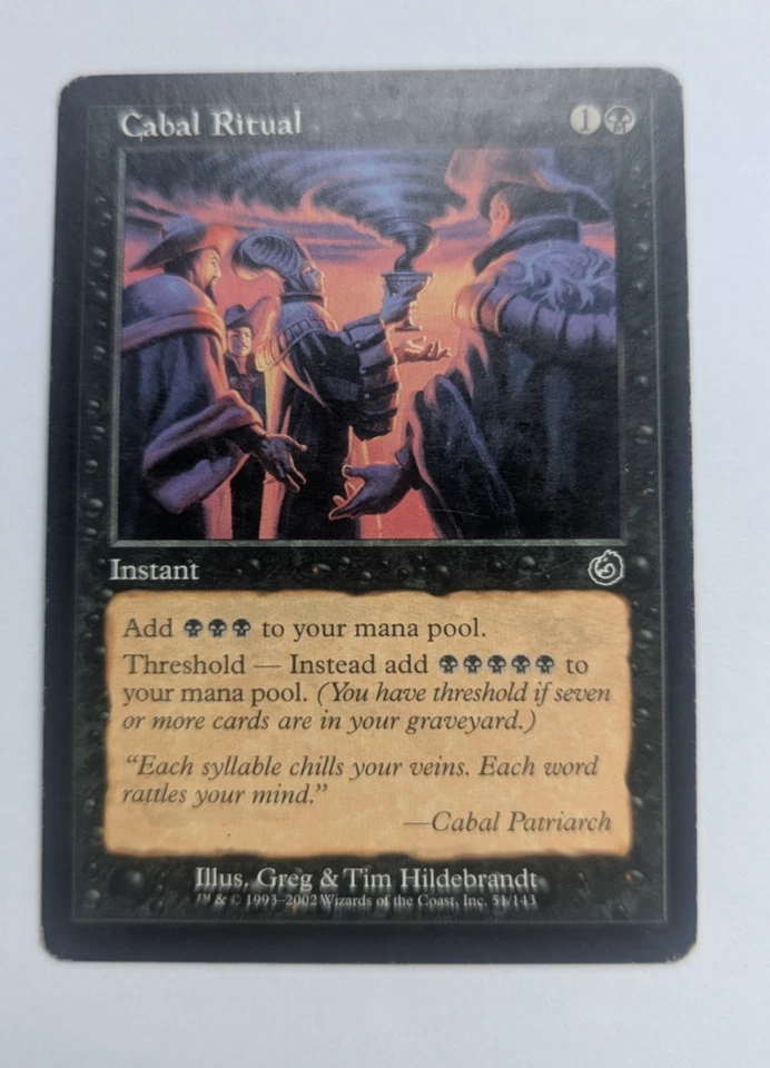 Magic Mtg Torment Cabal Ritual   lightly played - Image 1 of 1