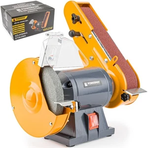 1850W Levigatrice Combinata Levigatrice A Nastro Levigatrice Da Banco - Foto 1 di 7