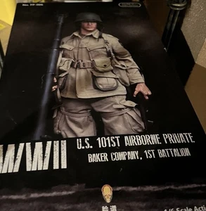 Facepoolfigur WWII US 101st Airborne Div Private Ryan 1/6 Actionfigur geöffnete Box - Bild 1 von 17