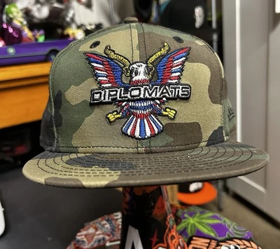 New Era 59Fifty Diplomats “Dip set” Camo Fitted Hat Size 7 3/4 - Image 1 of 4