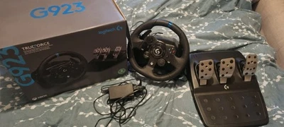Logitech G923 Racing Wheel & Pedals (Pc/Xbox Version) - Image 1 of 4