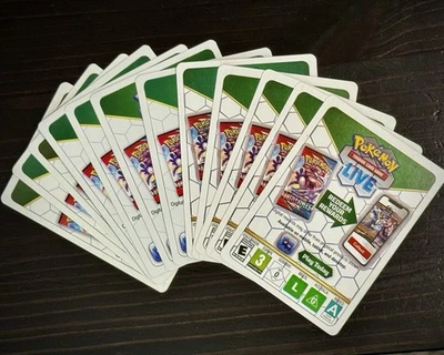 Pokemon TCG Live Code Karte (18x) Karten per Post/E-Mail - Bild 1 von 4