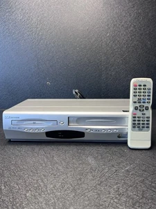 Emerson EWD2203 DVD VCR Combo Player 4 Head Hi-Fi VHS Recorder TESTED Remote - Picture 1 of 16