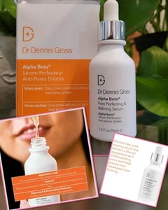 Suero desenfoque perfeccionador y refinador de poros Dr. Dennis Gross Alpha Beta® 1 oz AUTÉNTICO - Imagen 1 de 11