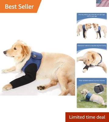 Traje de Recuperación Impermeable para Perros - Cono Alternativo para Perros Grandes, Talla L Foto 1 de 4